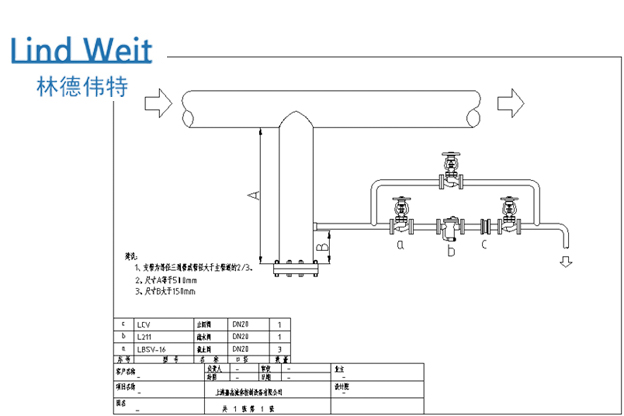 林德伟特倒置桶式蒸汽疏水阀