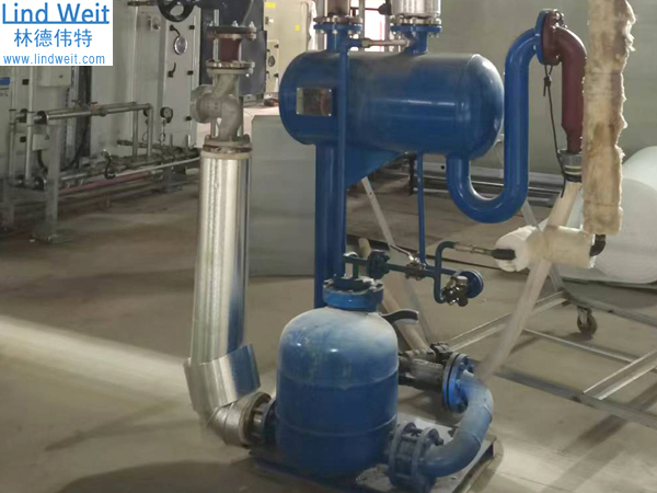 某司 使用林德伟特产品-机械式冷凝水回收泵