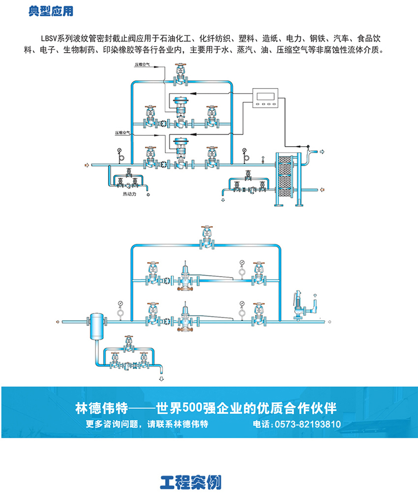 林德伟特波纹管截止阀